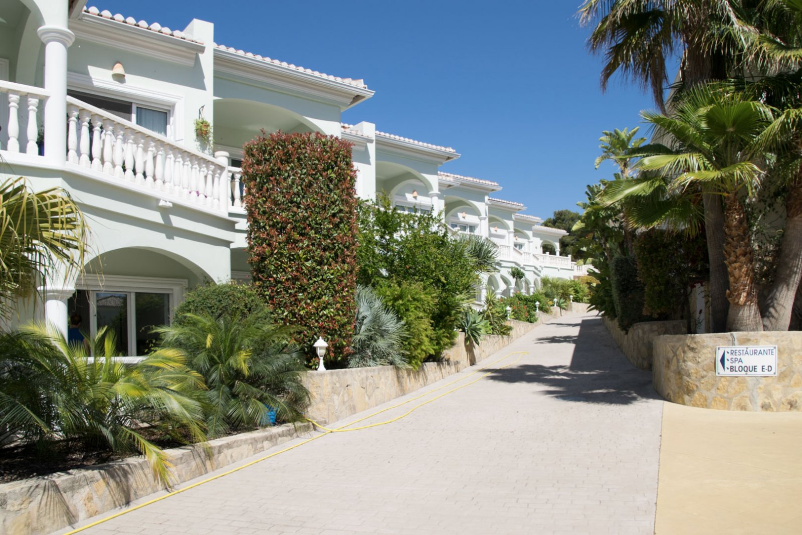 4556BEN Apartment mit Meerblick zum Verkauf in einem Luxusresort in La Fustera, Benissa