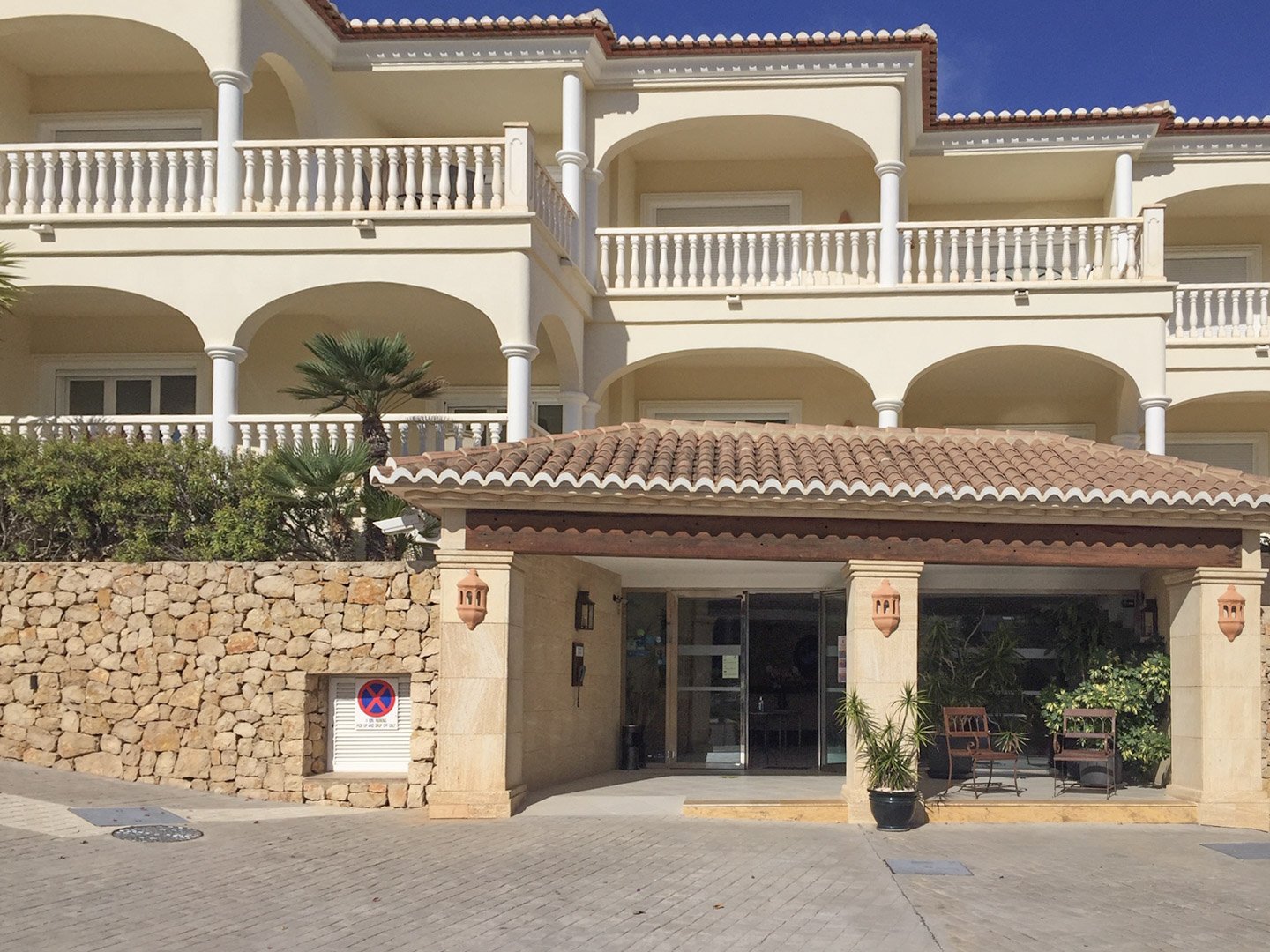 4556BEN Apartment mit Meerblick zum Verkauf in einem Luxusresort in La Fustera, Benissa