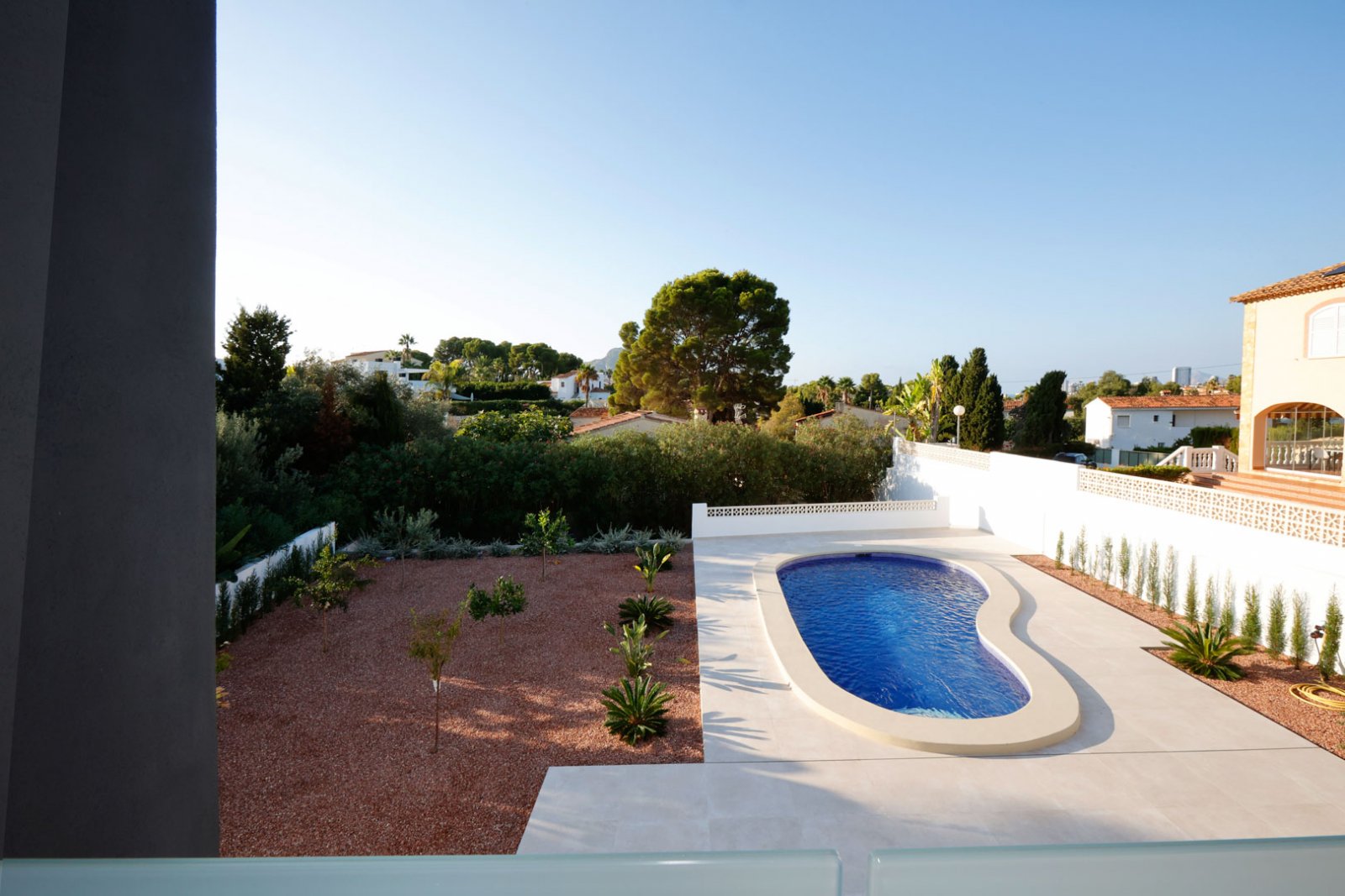 8308CAL Moderne Villa mit Bergblick, zu verkaufen in Calpe.