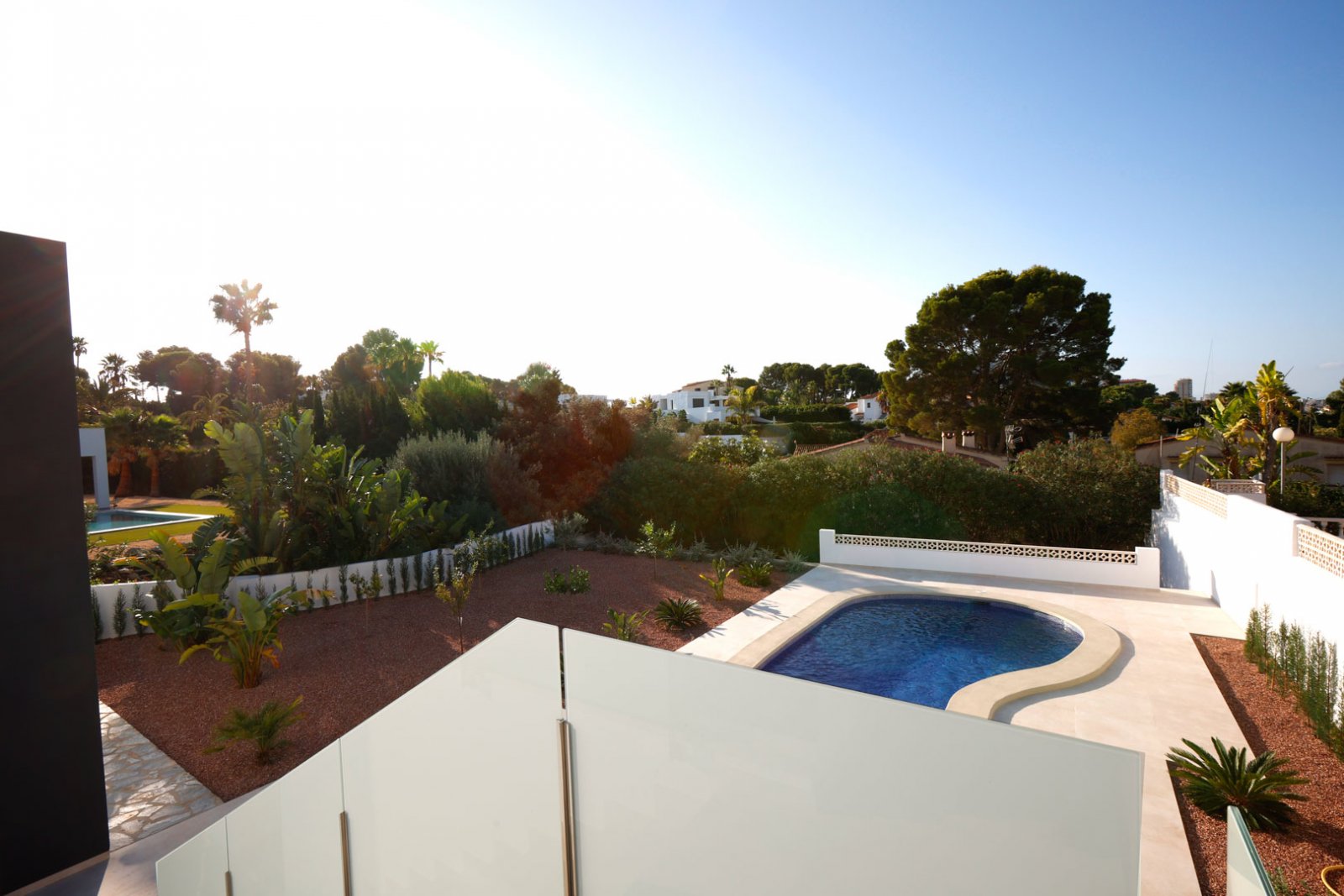 8308CAL Moderne Villa mit Bergblick, zu verkaufen in Calpe.