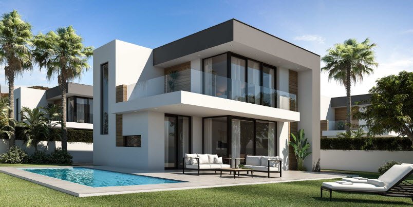 3412DEN Moderne Neubauvilla zum Verkauf in Denia