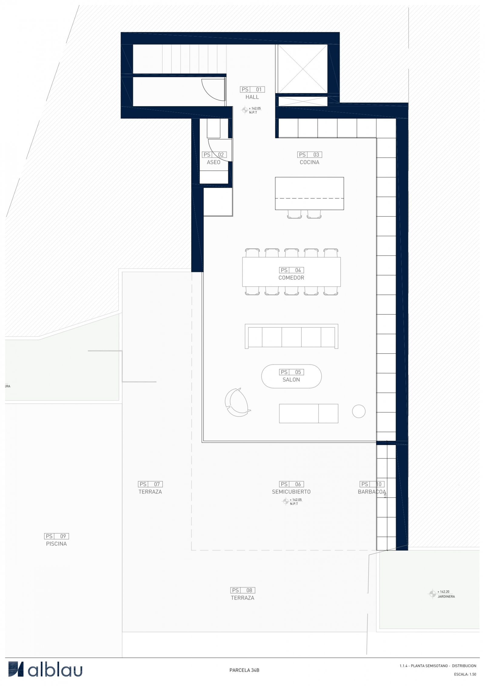 4310BEN Moderne Villa mit atemberaubendem Meerblick in Benissa zu verkaufen