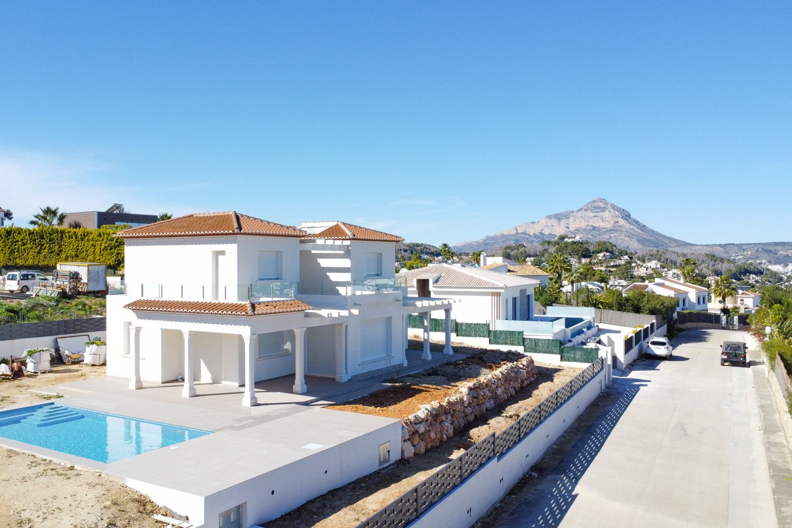 4387JAV Neugebaute Villa mit Meerblick in Jávea zu verkaufen