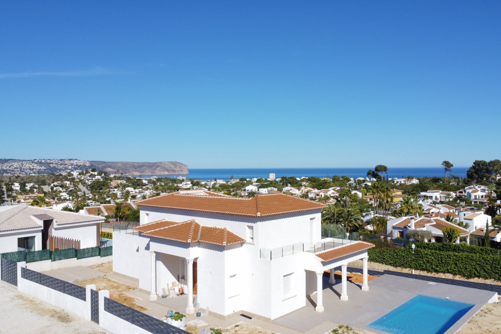 4387JAV Neugebaute Villa mit Meerblick in Jávea zu verkaufen