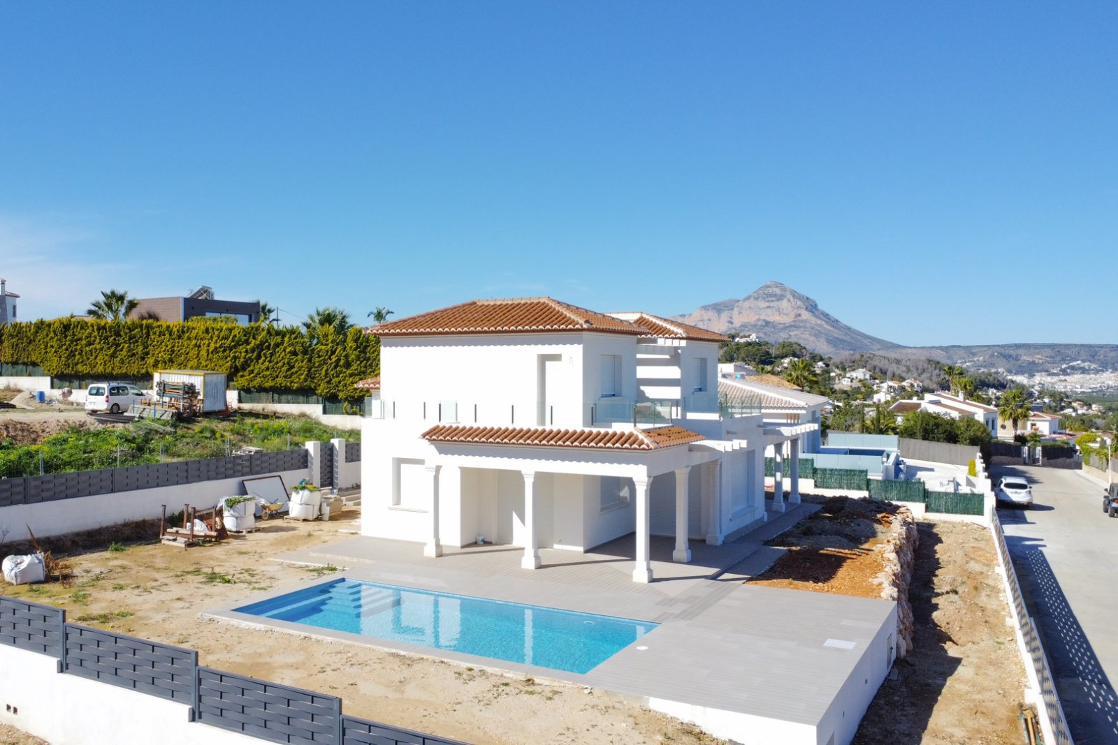 4387JAV Neugebaute Villa mit Meerblick in Jávea zu verkaufen