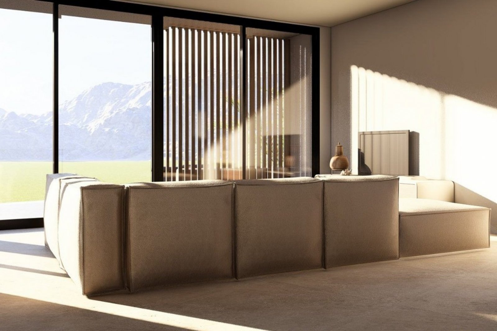 8215PED Lizensiertes modernes Villenprojekt mit Bergblick in Pedreguer zu verkaufen.