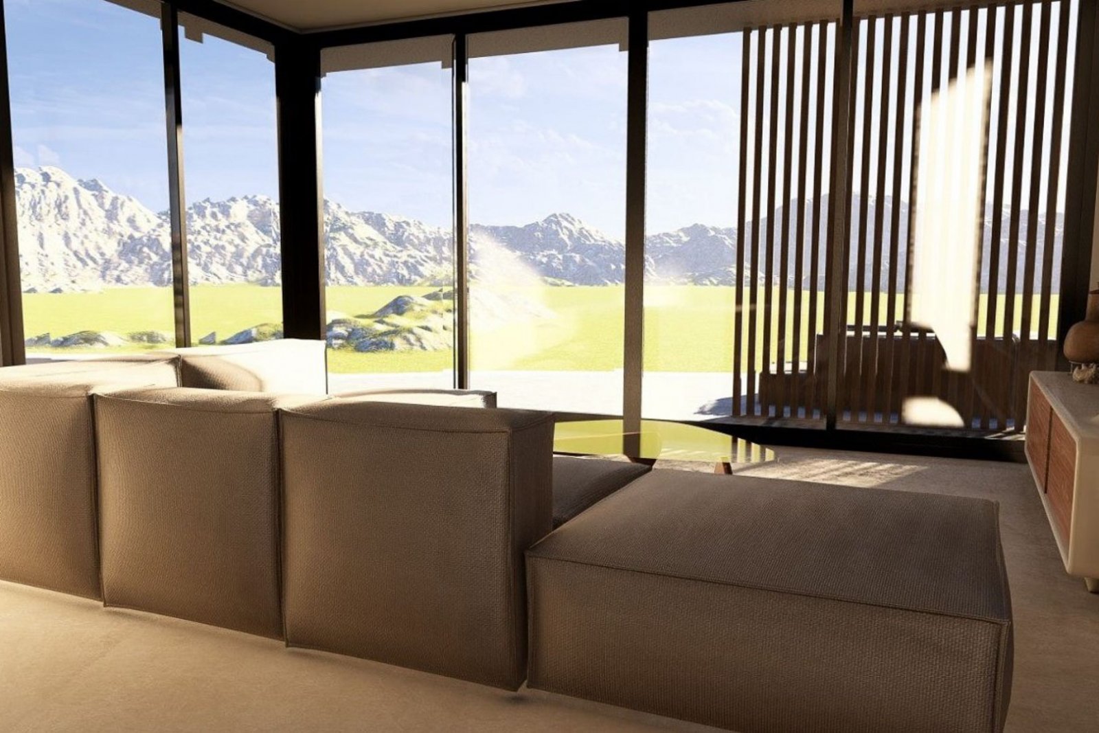 8215PED Lizensiertes modernes Villenprojekt mit Bergblick in Pedreguer zu verkaufen.