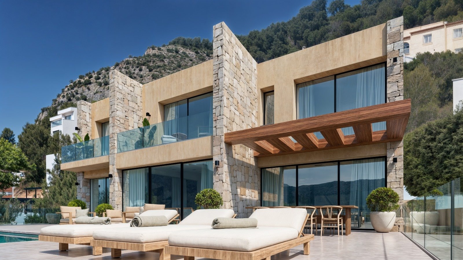 4520ALC Schöne mediterrane Villa im Bau in Alcalali