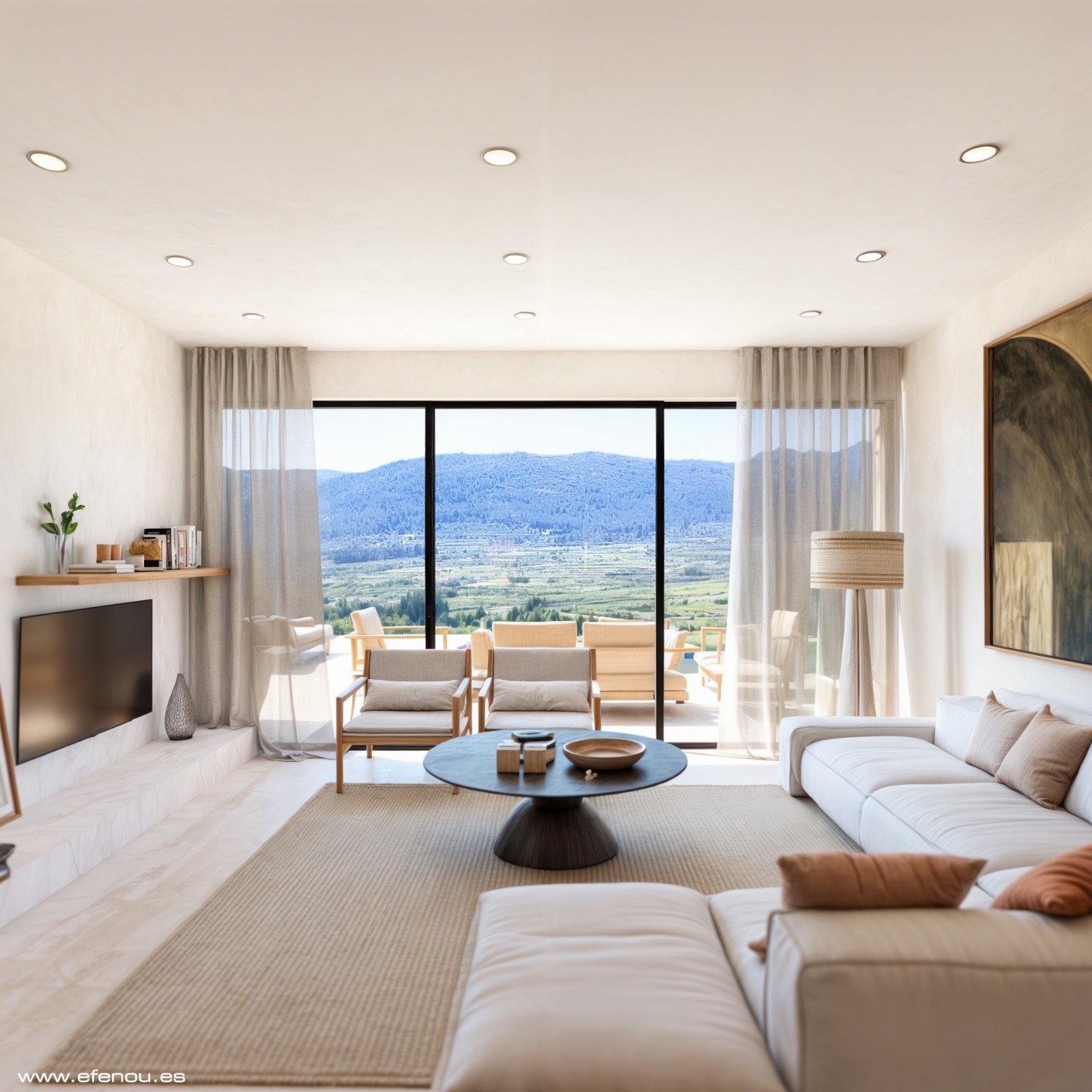 4520ALC Schöne mediterrane Villa im Bau in Alcalali