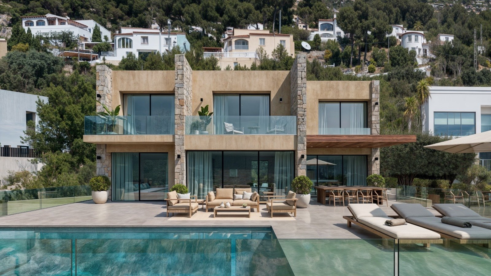 4520ALC Schöne mediterrane Villa im Bau in Alcalali