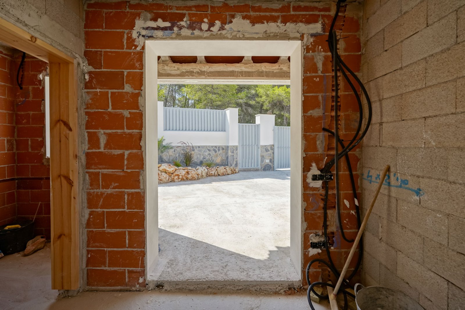 4551JAV Schöne traditionelle Neubauvilla zum Verkauf in Piver, Jávea