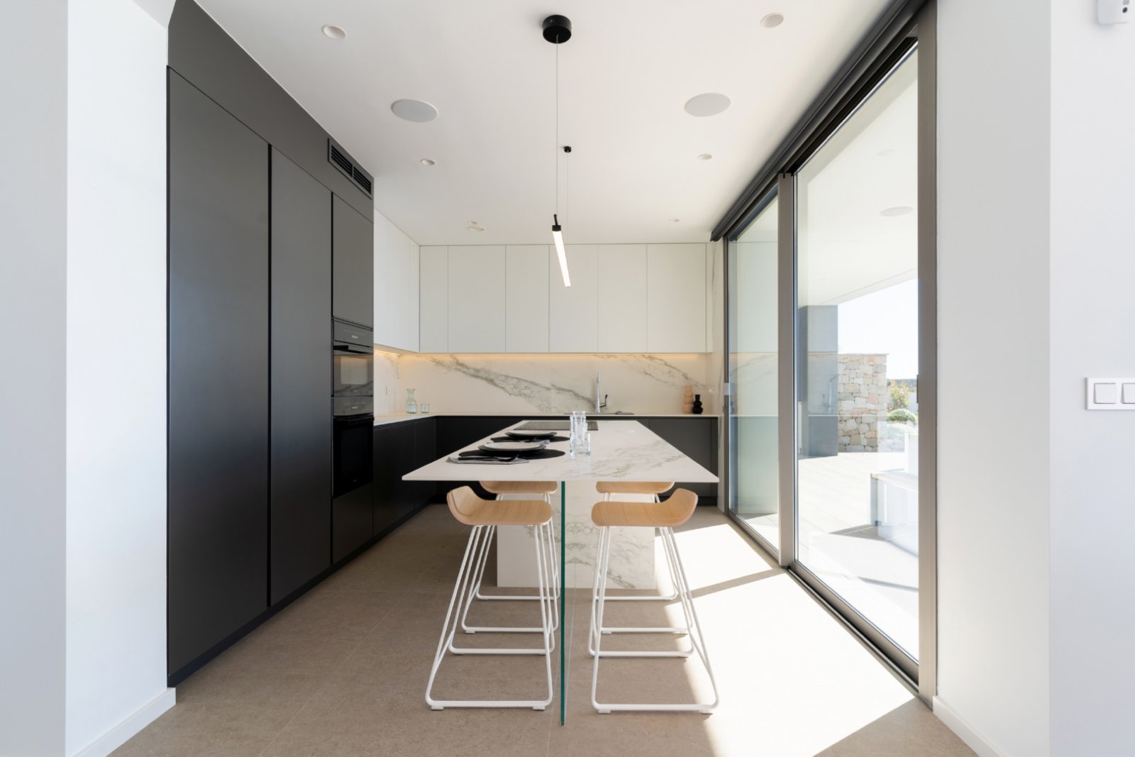 4348BELL Moderne Villa mit fantastischem Meerblick und Gästeunterkunft zum Verkauf in Cumbre del Sol