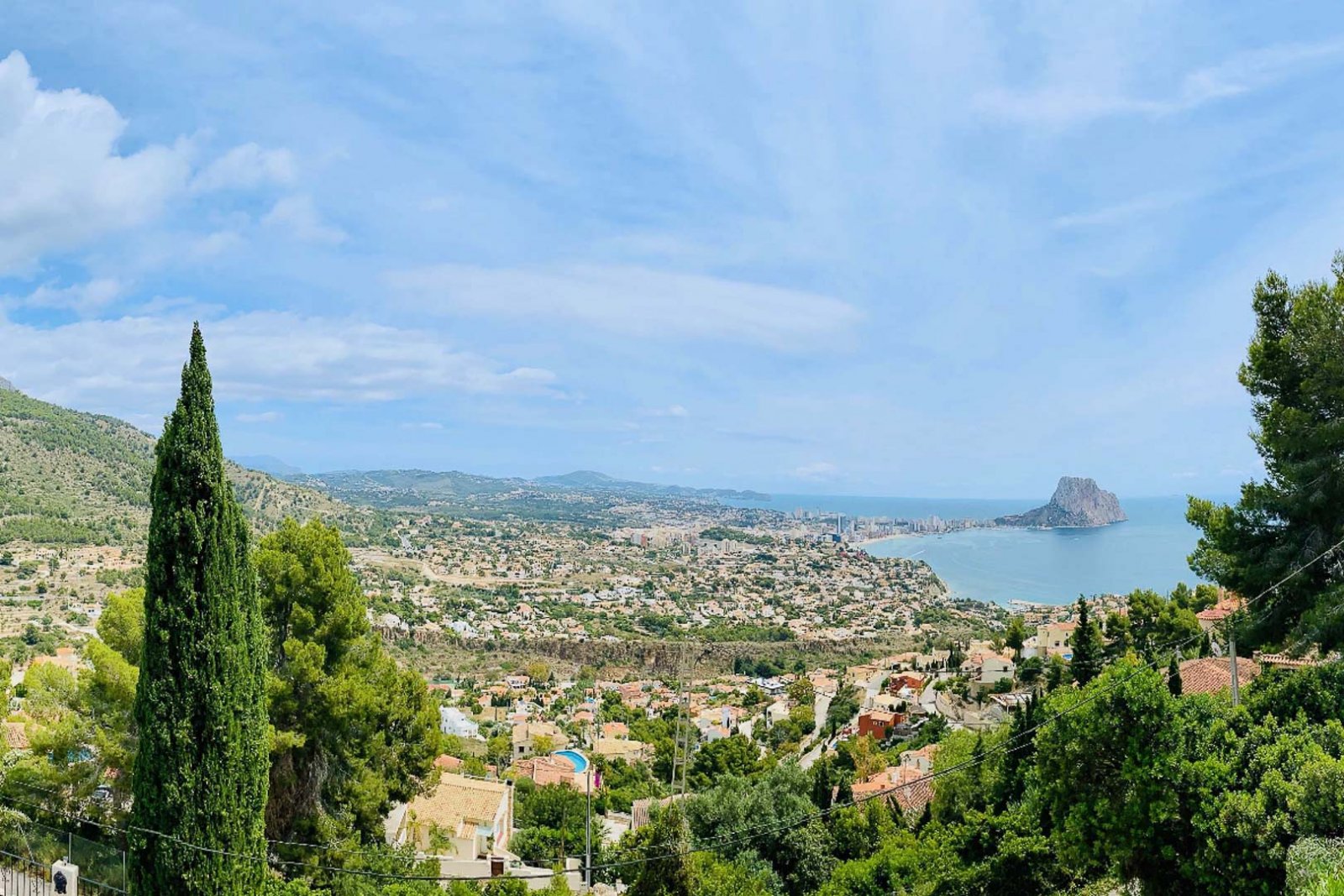 3231CAL Neu gebaute Villa mit Meerblick in Calpe zu verkaufen