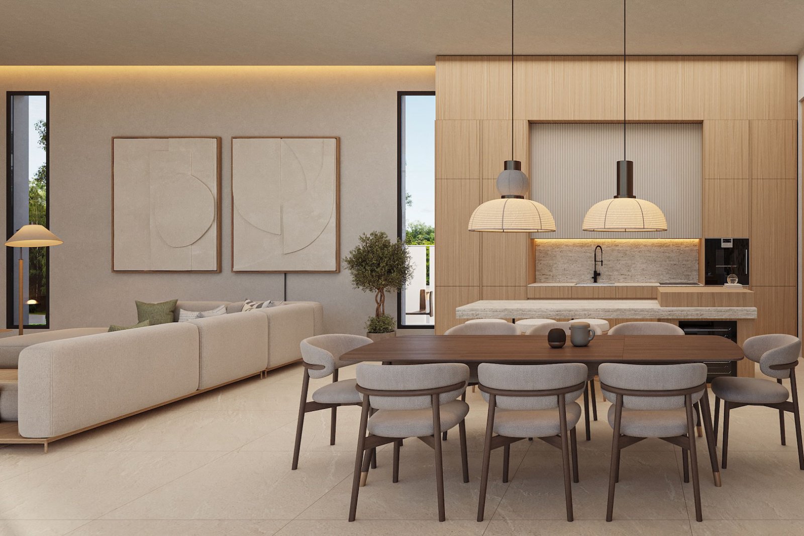 8275CAL Modernes Villenprojekt zum Verkauf in Calpe.