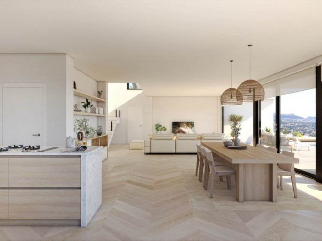 6232BELL Moderne Neubauvilla zum Verkauf in Benitachell mit Meerblick