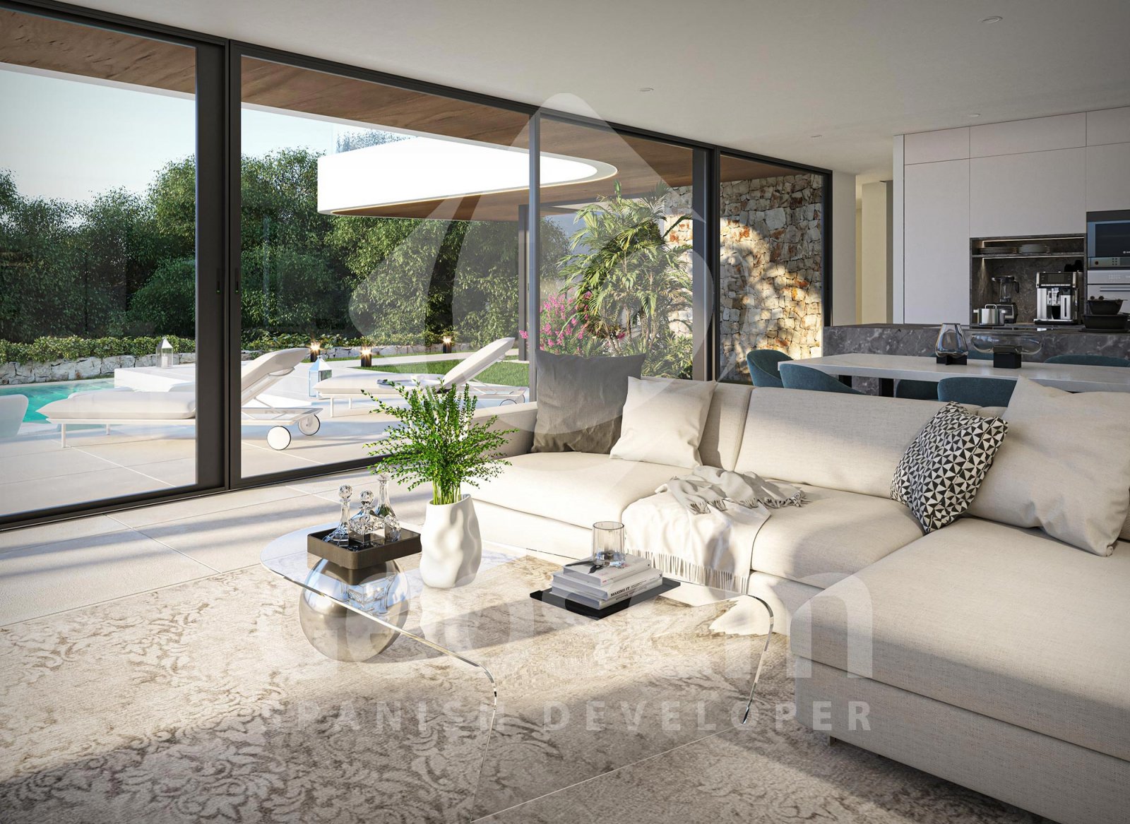 4043BELL Luxuriöse Villa mit Meerblick in Cumbre del Sol zu verkaufen