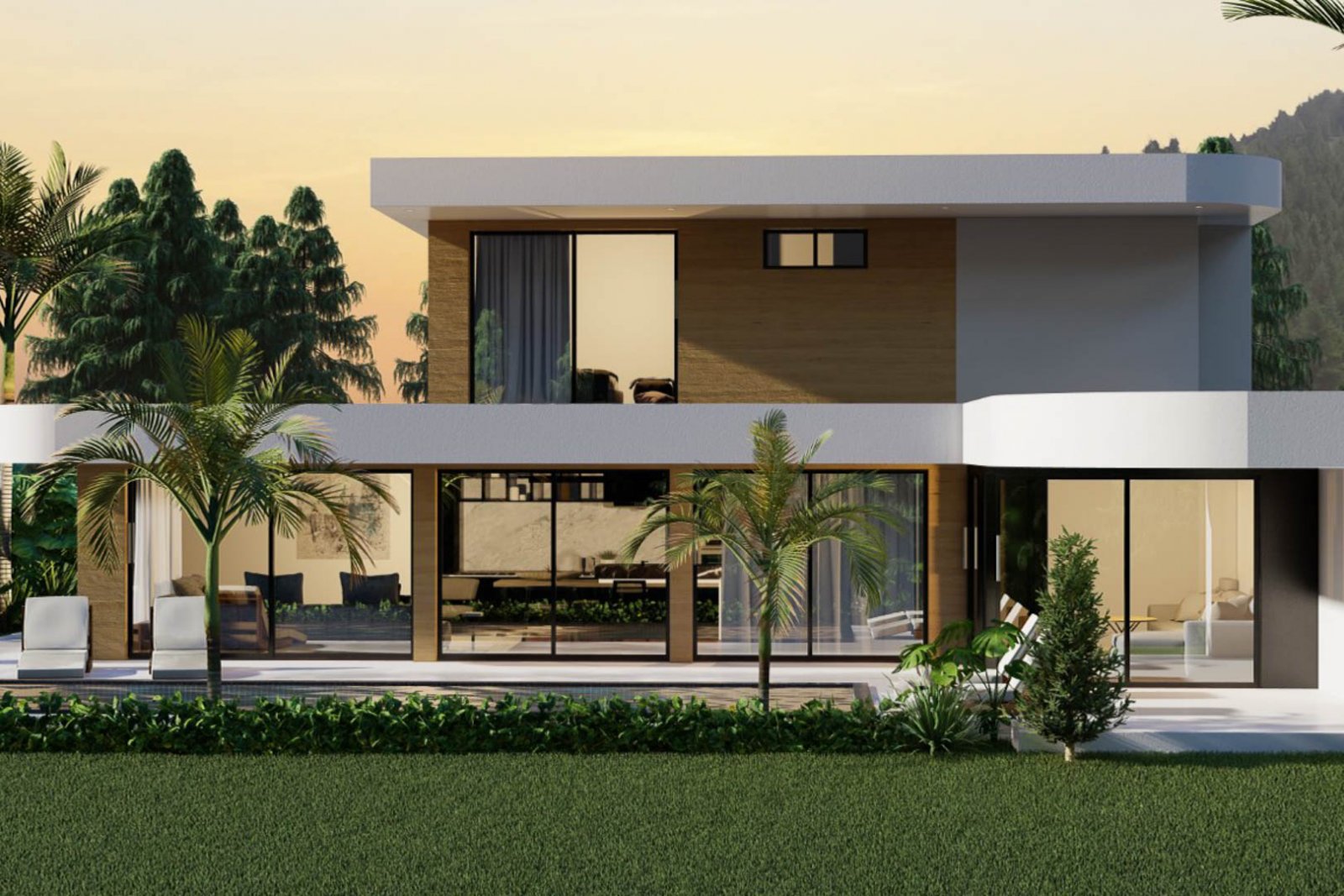 8214PED Moderne Villa mit Meerblick im Bau zum Verkauf in Monte Solana, Pedreguer.