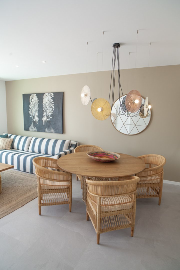 Wohnung mit Garten und Meerblick zum Verkauf in Wohnanlage in Finestrat