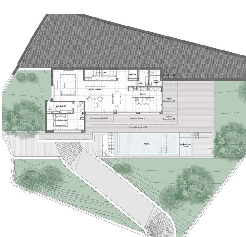 4405ALT Fantastische Neubauvilla mit Meerblick zum Verkauf in Altea