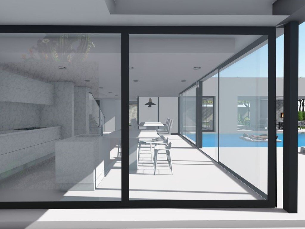 OFF6029CAL Moderne Neubauvilla mit Meerblick in Calpe zu verkaufen