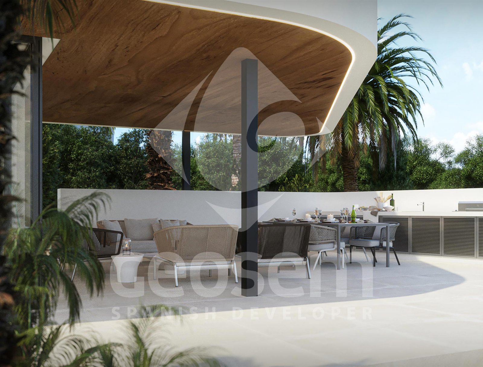 4043BELL Luxuriöse Villa mit Meerblick in Cumbre del Sol zu verkaufen