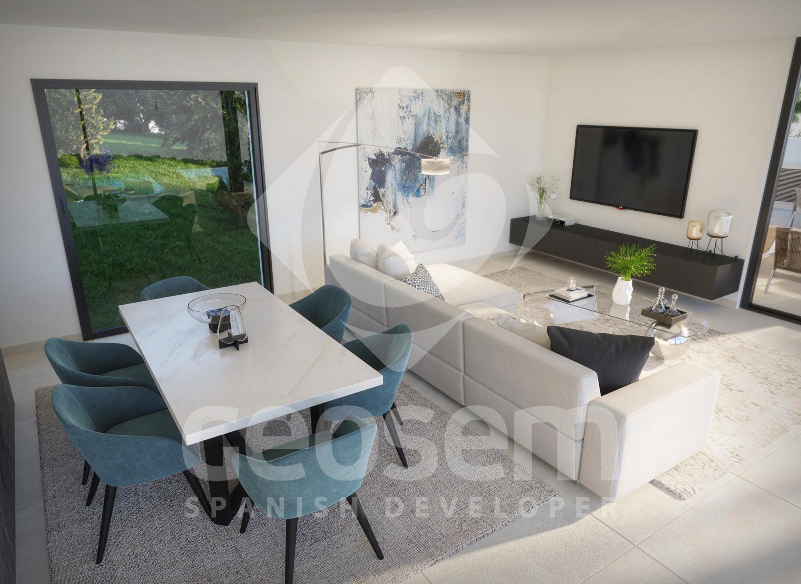 4043BELL Luxuriöse Villa mit Meerblick in Cumbre del Sol zu verkaufen