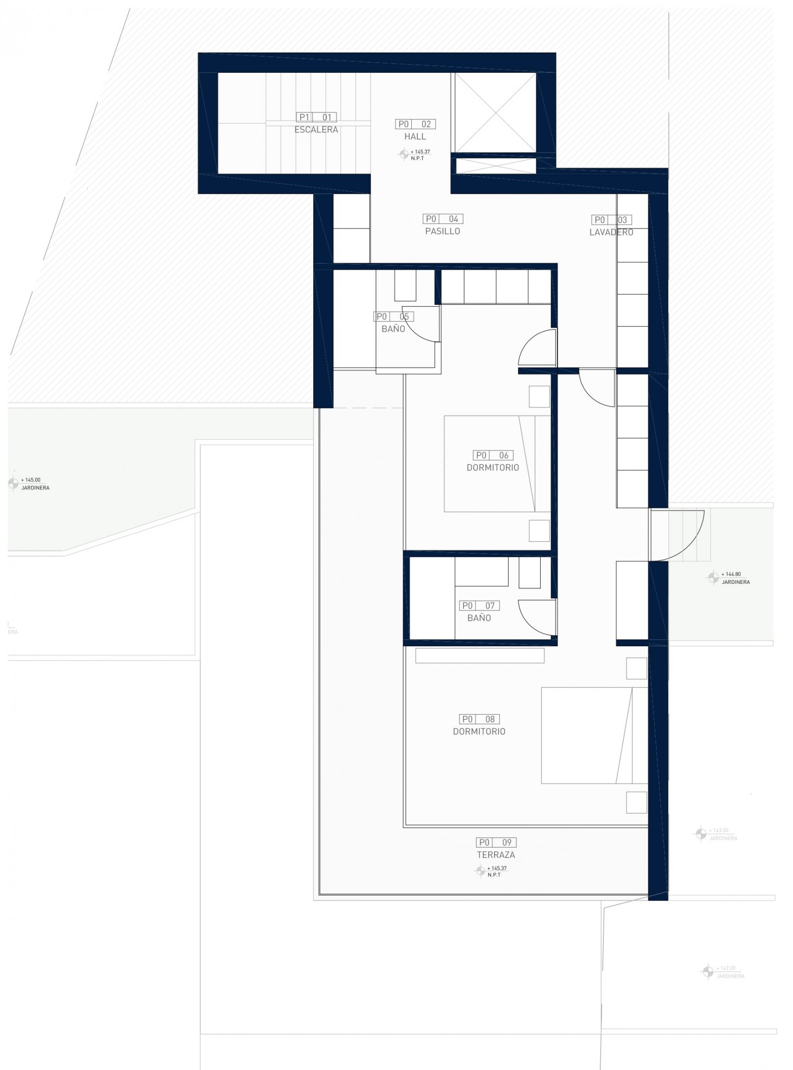 4310BEN Moderne Villa mit atemberaubendem Meerblick in Benissa zu verkaufen