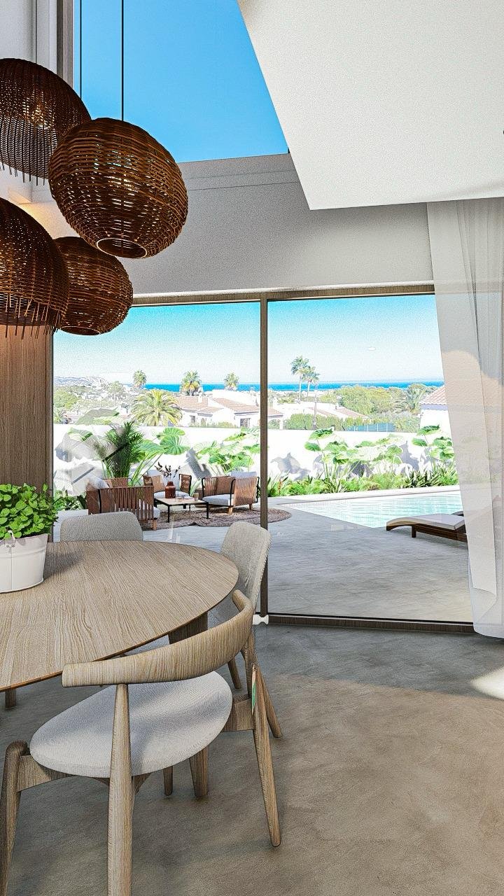 4539JAV Neubauvilla zum Verkauf in Pinosol Jávea