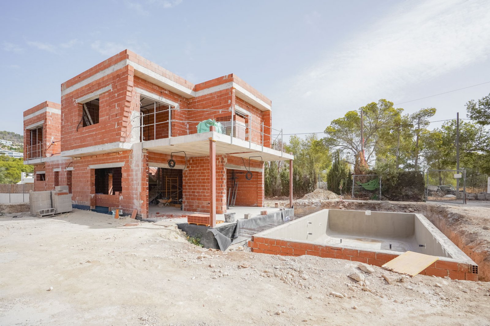 4571CAL Moderne Villa im Bau zum Verkauf in Calpe