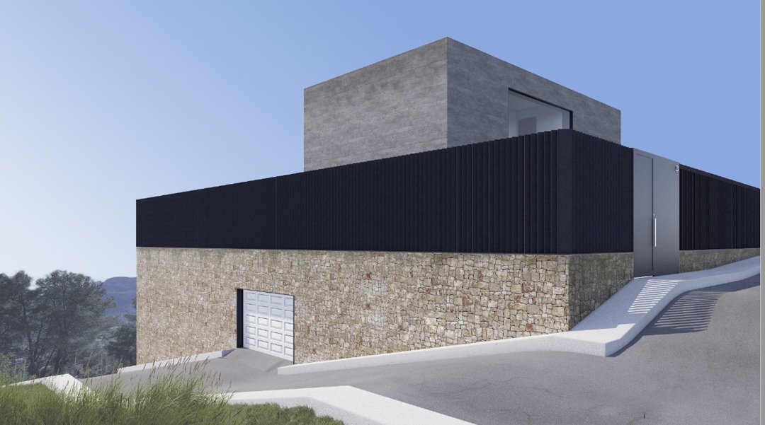 4313ALC Moderne Villa im Bau zum Verkauf in Alcalali