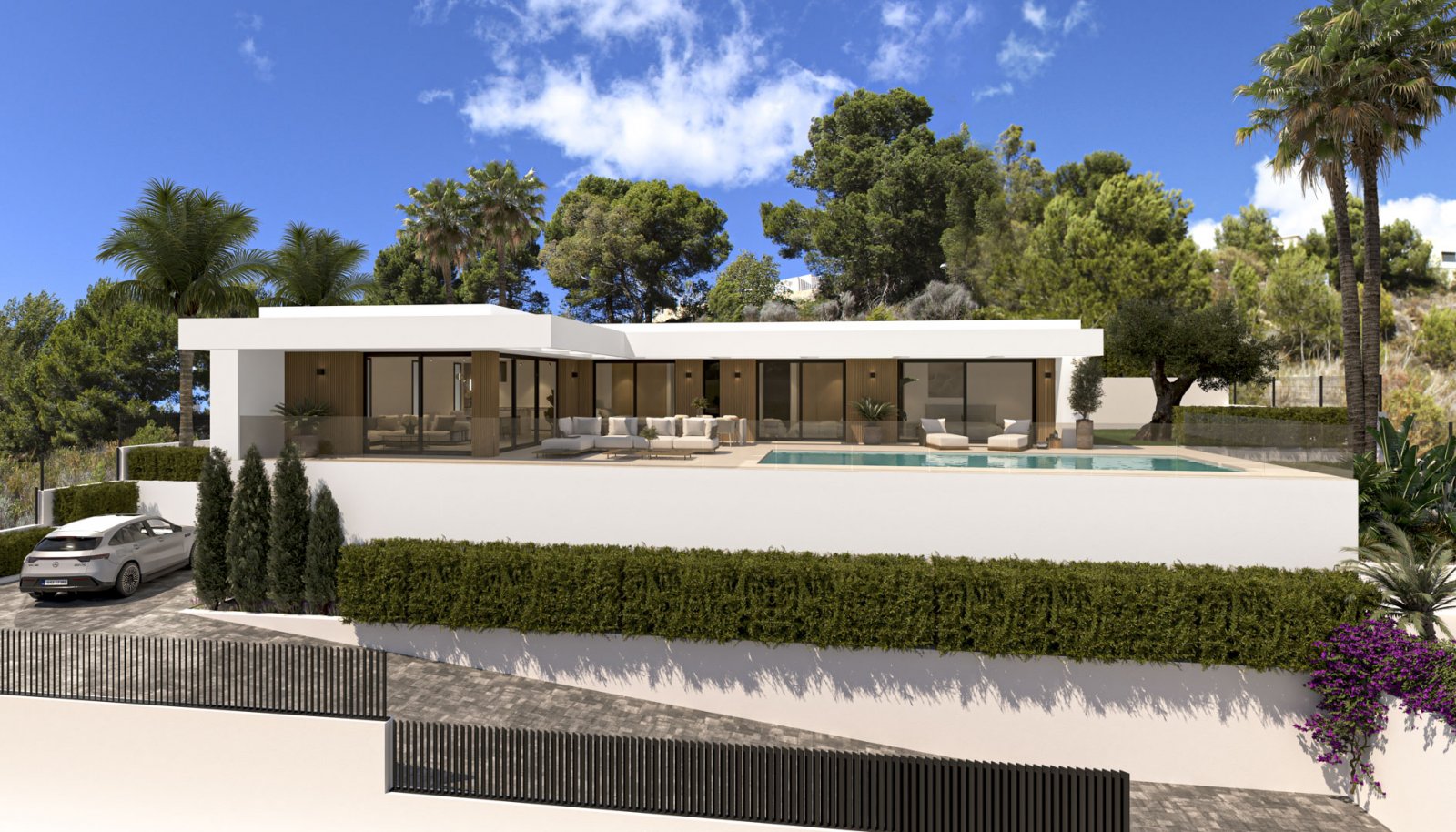 4389CAL Neubau-Villa im Erdgeschoss zum Verkauf in Calpe