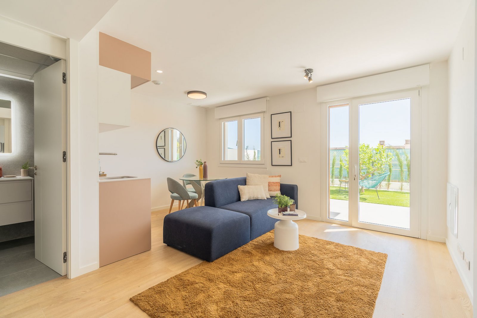 8237NUC Neubau-Doppelhaushälften mit Panoramablick auf das Meer zum Verkauf in La Nucía.