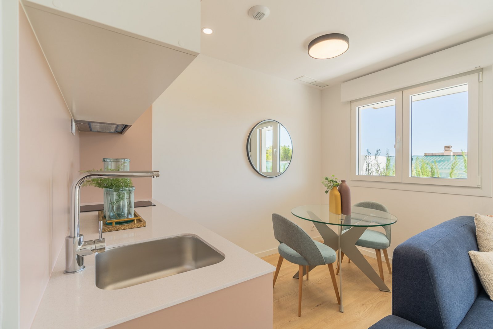 8237NUC Neubau-Doppelhaushälften mit Panoramablick auf das Meer zum Verkauf in La Nucía.