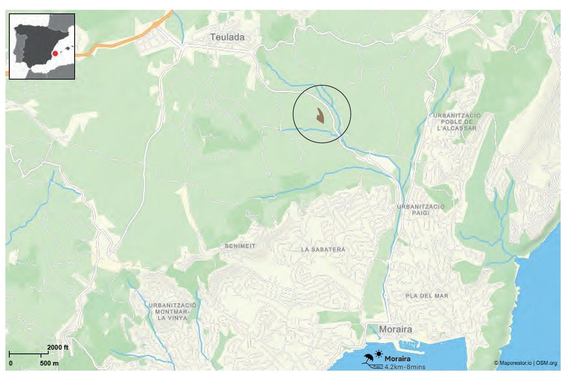 4516TEU Modernes Finca-Projekt mit beantragter Lizenz auf großem Grundstück in Teulada-Moraira