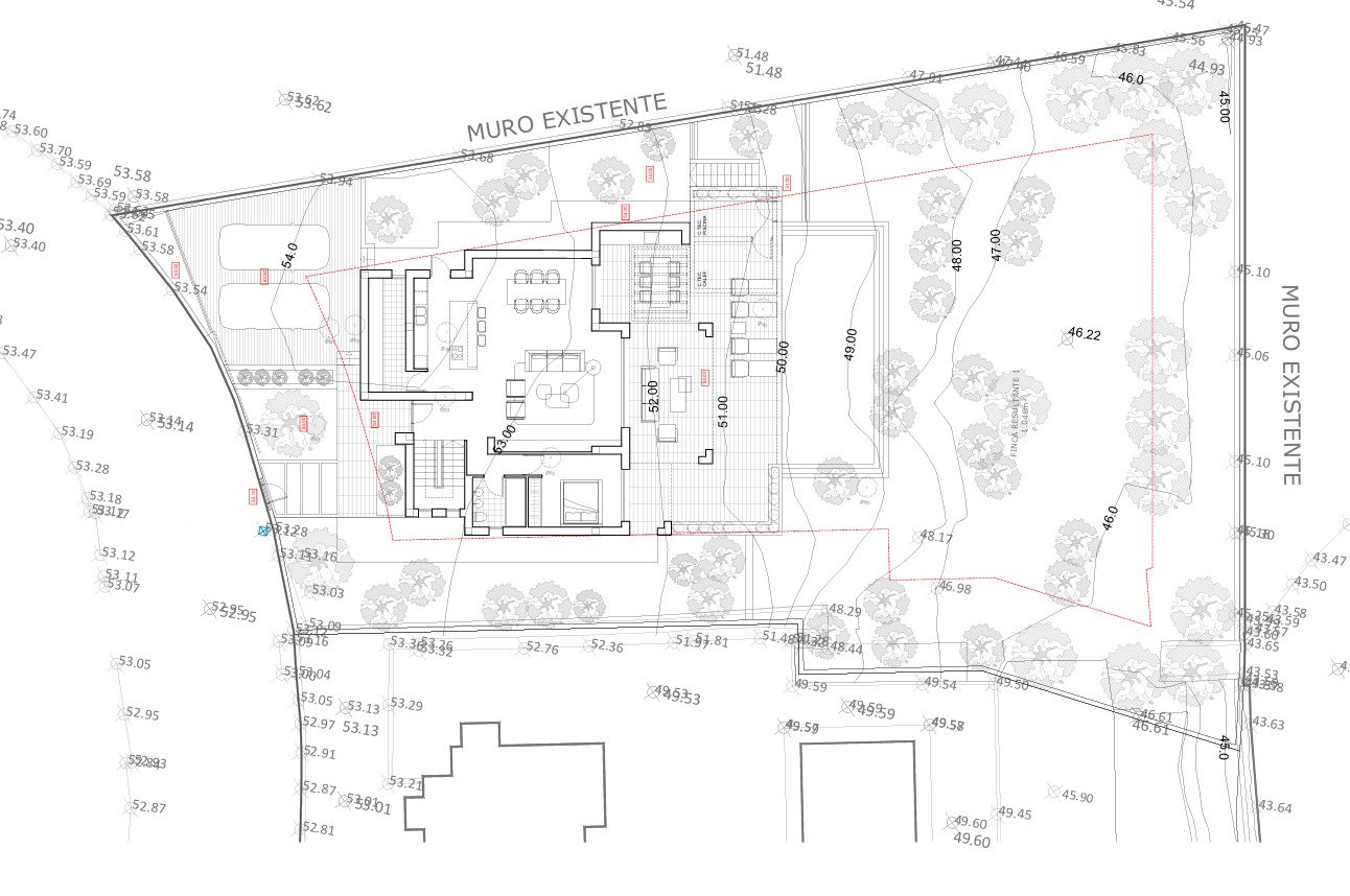 4554BEN Villa im Ibiza-Stil mit Meerblick zum Verkauf in La Fustera, Benissa