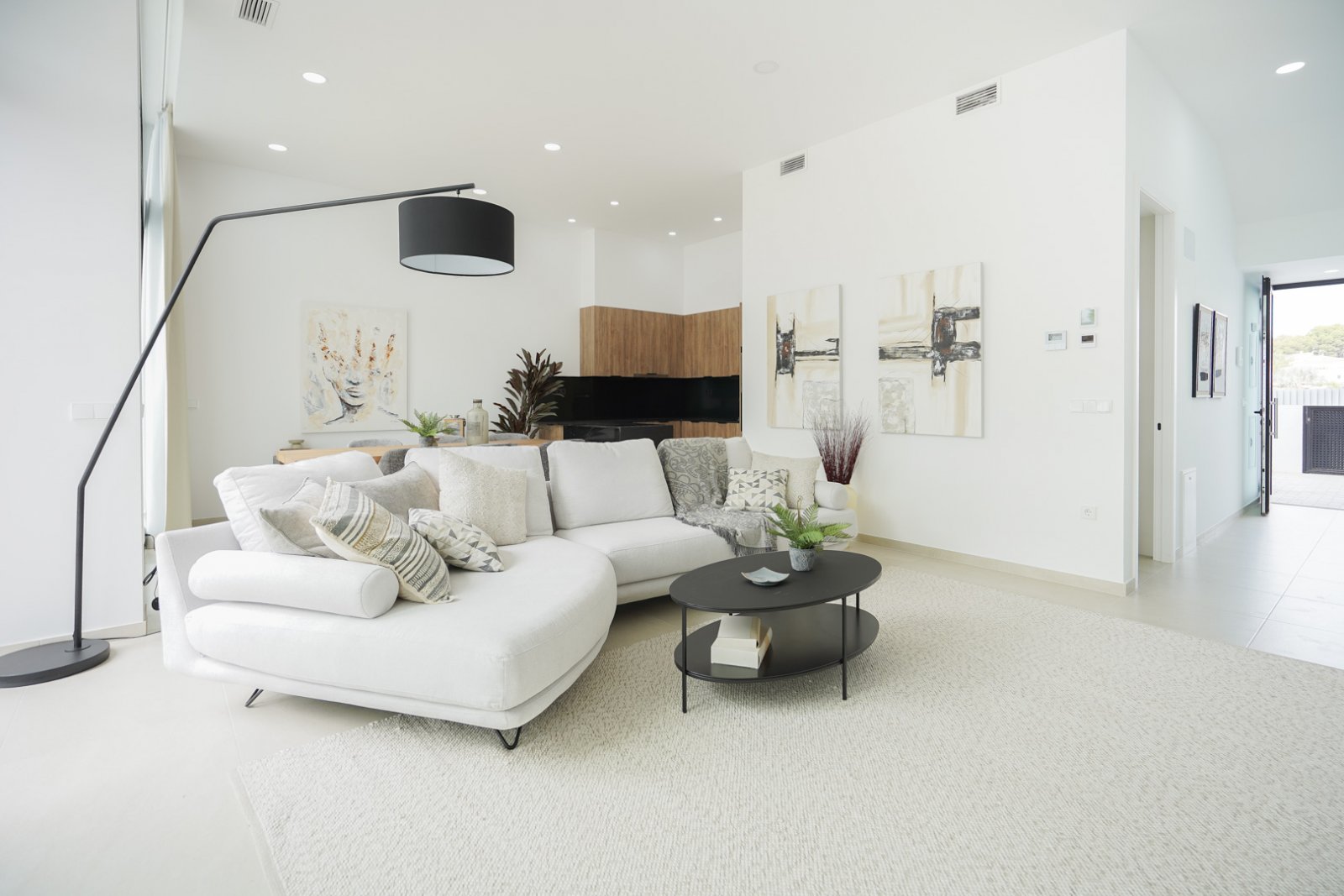 4568CAL Moderne Neubau-Doppelhaushälfte zum Verkauf in Calpe