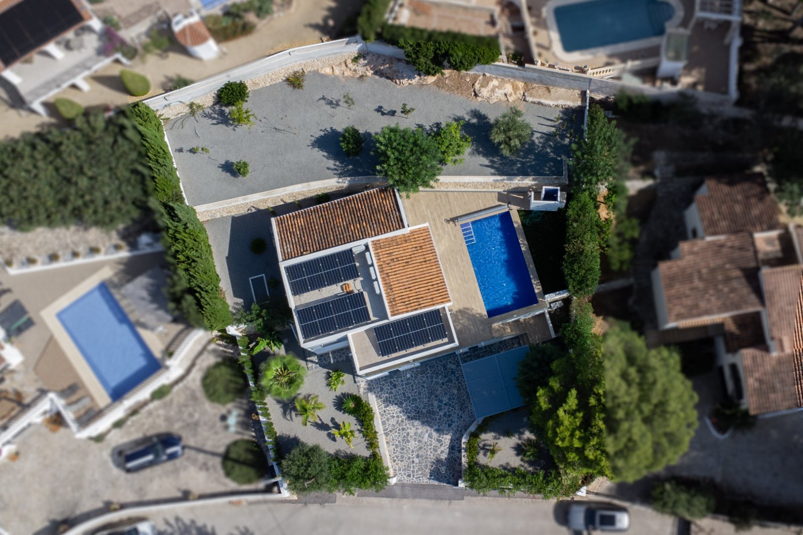 C4XY4581BEN Moderne Villa zum Verkauf in La Fustera Benissa