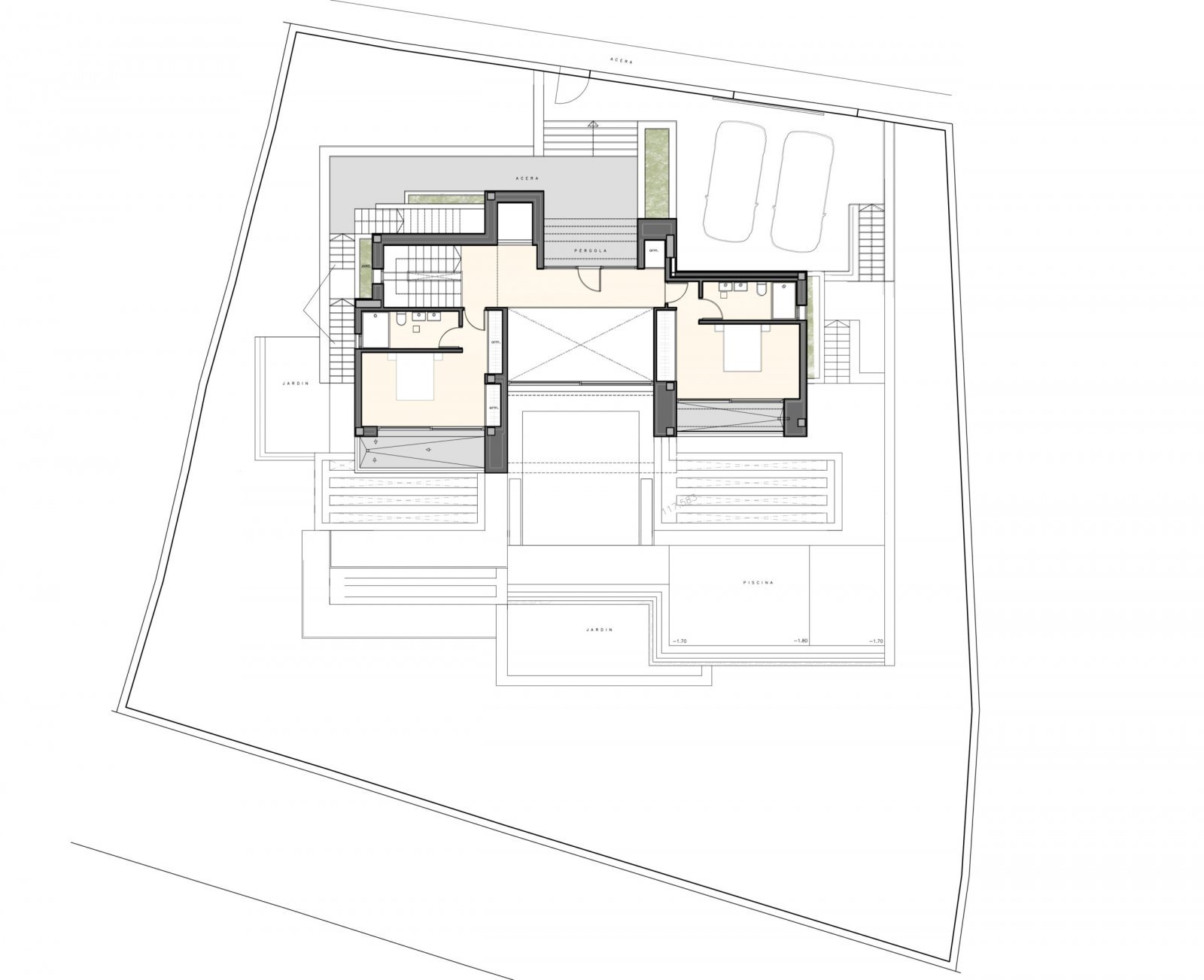 3299JAV Moderne Luxusvilla mit Meerblick zu verkaufen in Javea