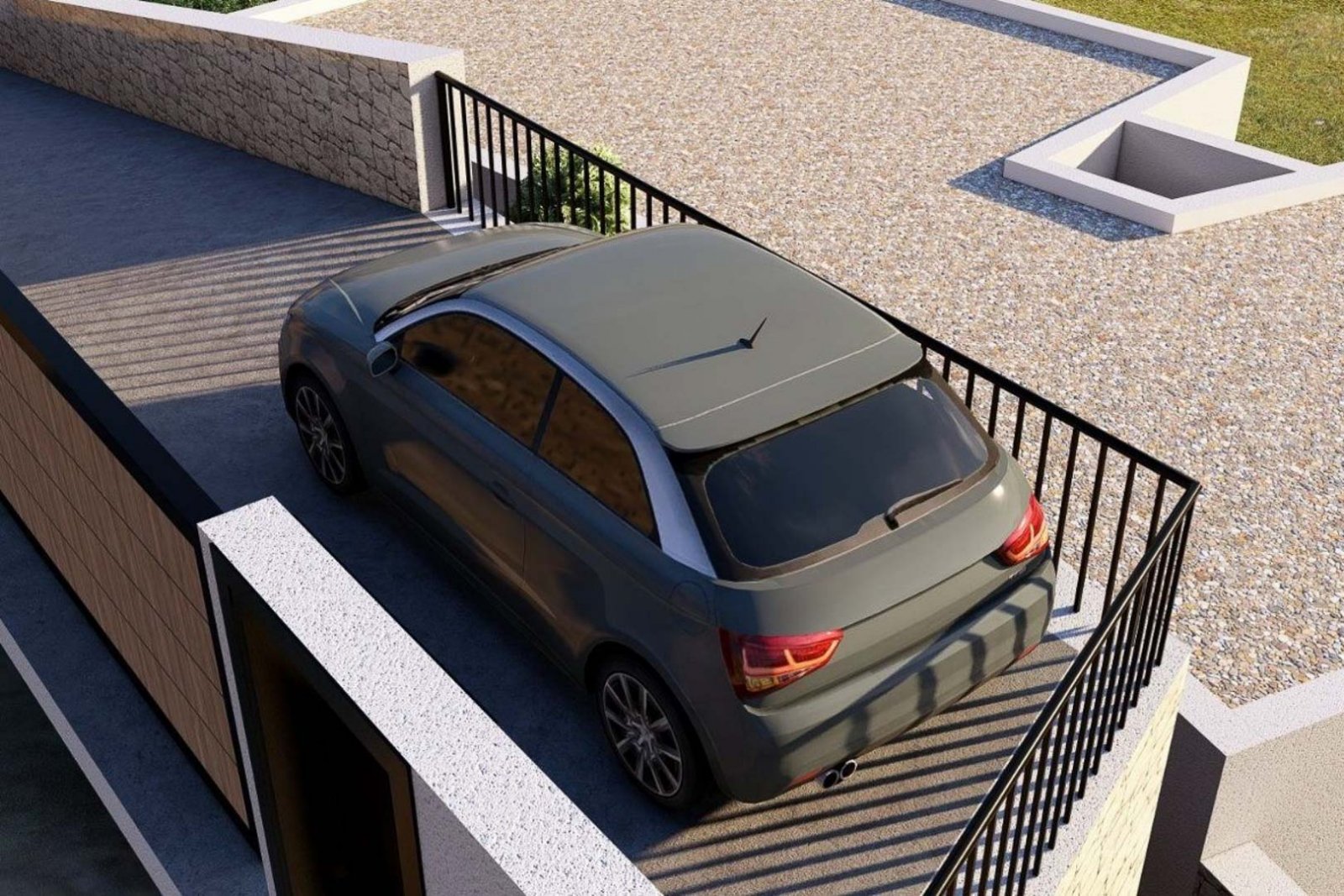 8215PED Lizensiertes modernes Villenprojekt mit Bergblick in Pedreguer zu verkaufen.