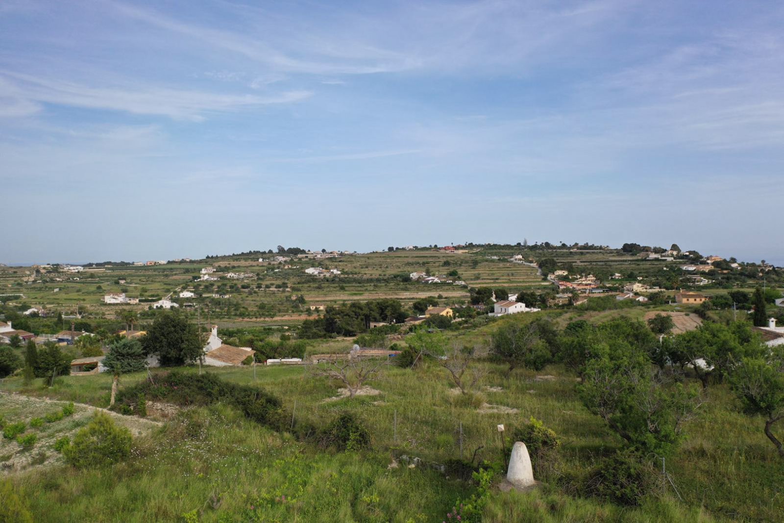 4456BEN Rustikale mediterrane Luxusvilla mit Meer- und Bergblick zu verkaufen in Benimarco, Teulada