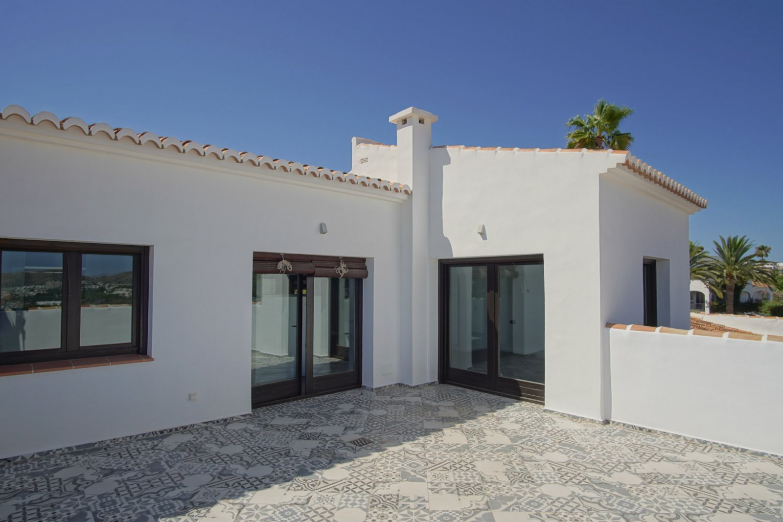 8279MOR Traditionelle mediterrane Villa mit Panoramablick auf das Meer in Moraira zu verkaufen.