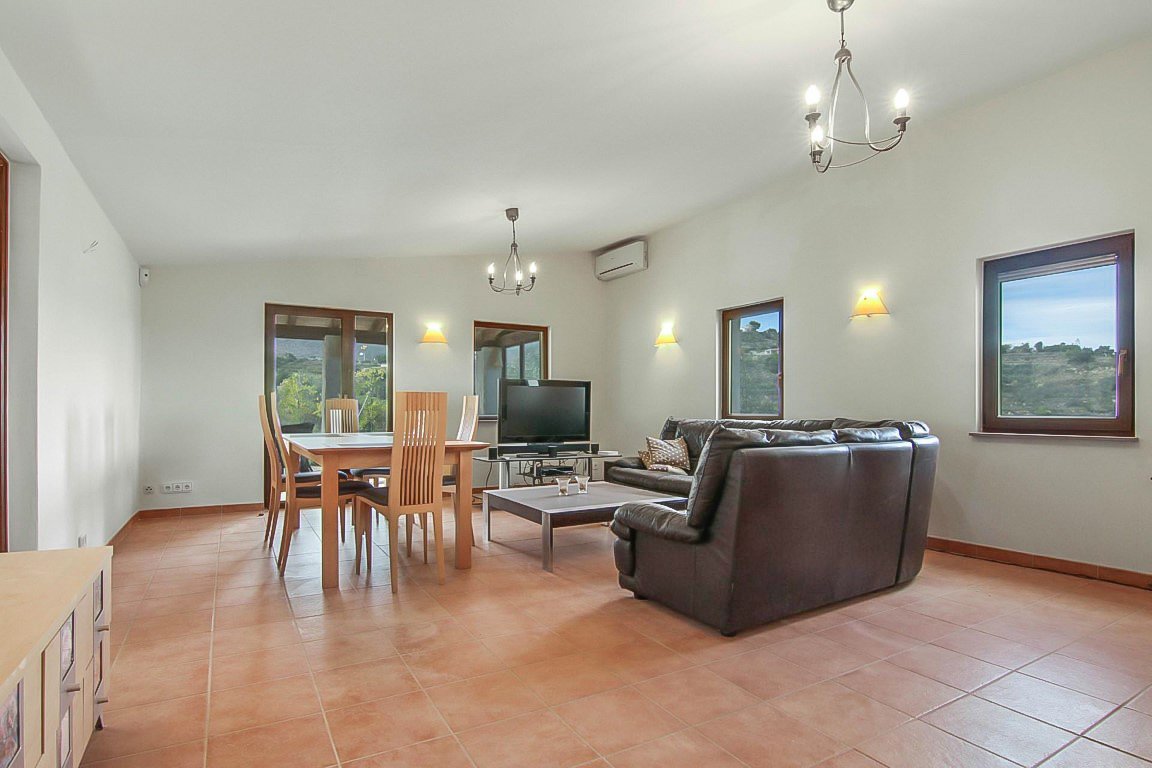 6415BEN Schöne geräumige Finca mit Paromic Blick zum Verkauf in Benissa