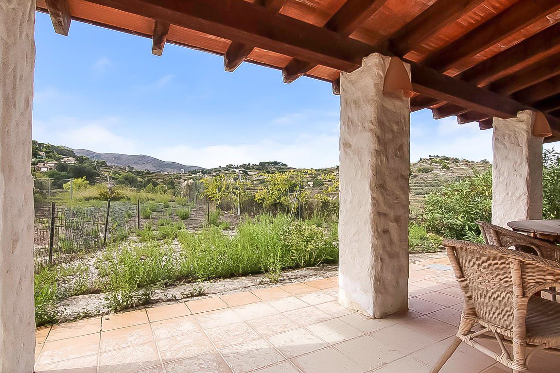 6415BEN Schöne geräumige Finca mit Paromic Blick zum Verkauf in Benissa