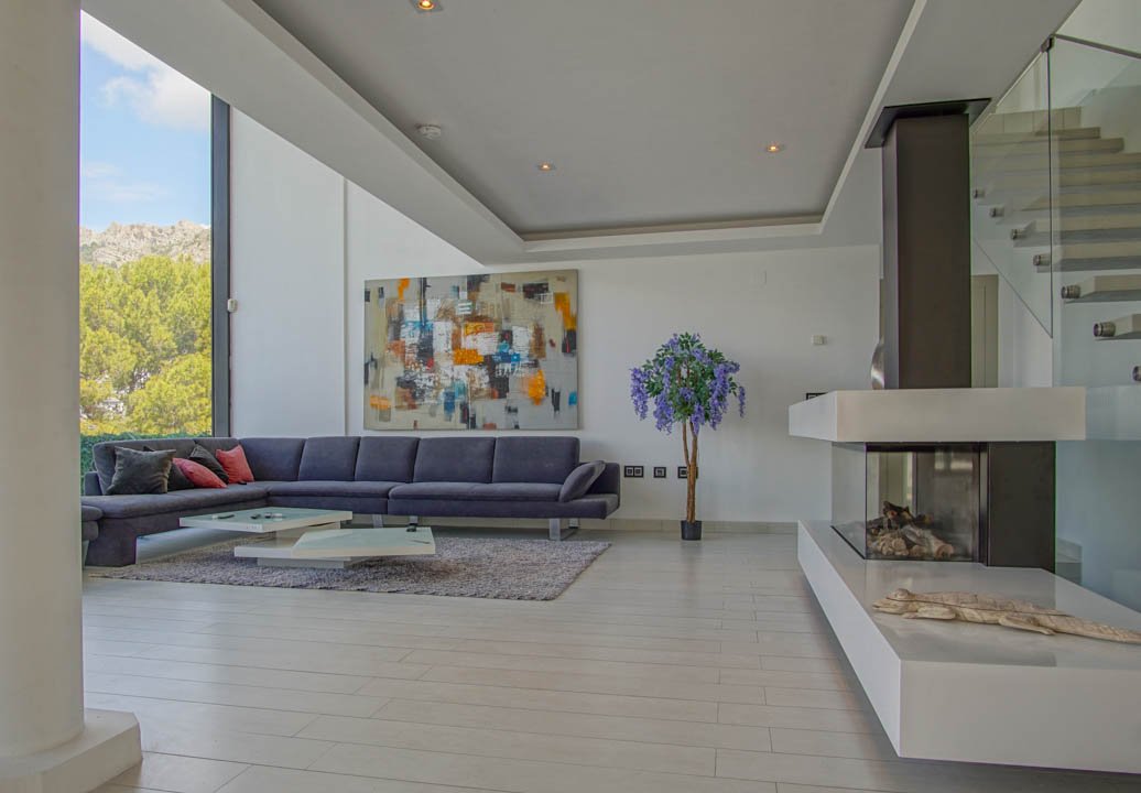 7056ALT Moderne Villa mit Berg- und Meerblick in Altea Hills zu verkaufen