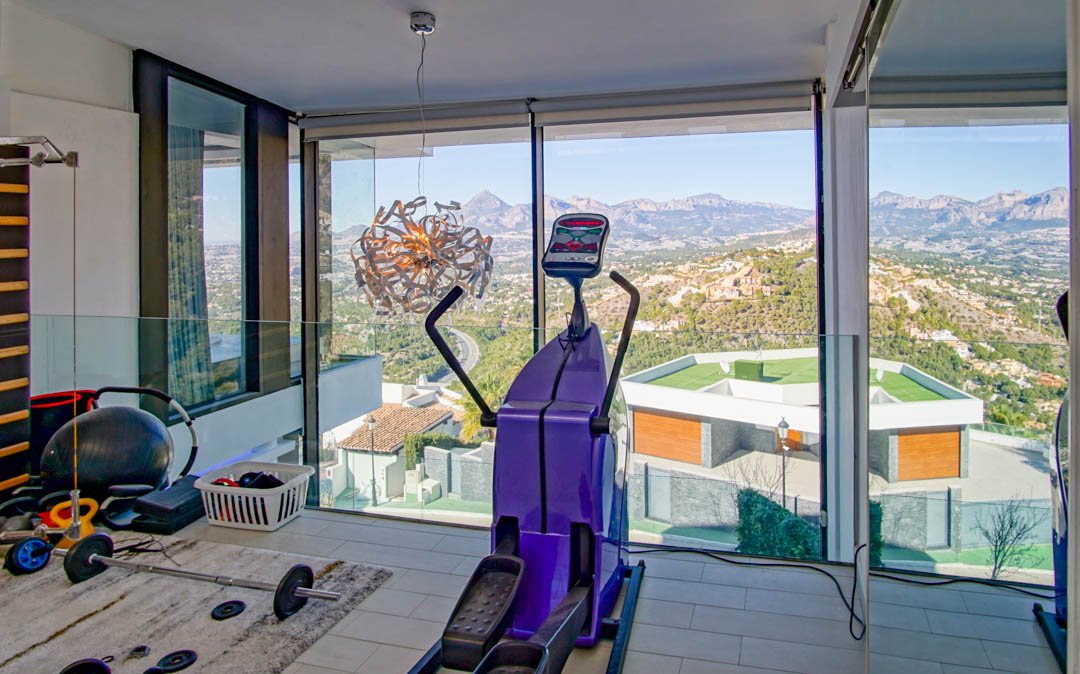 7056ALT Moderne Villa mit Berg- und Meerblick in Altea Hills zu verkaufen