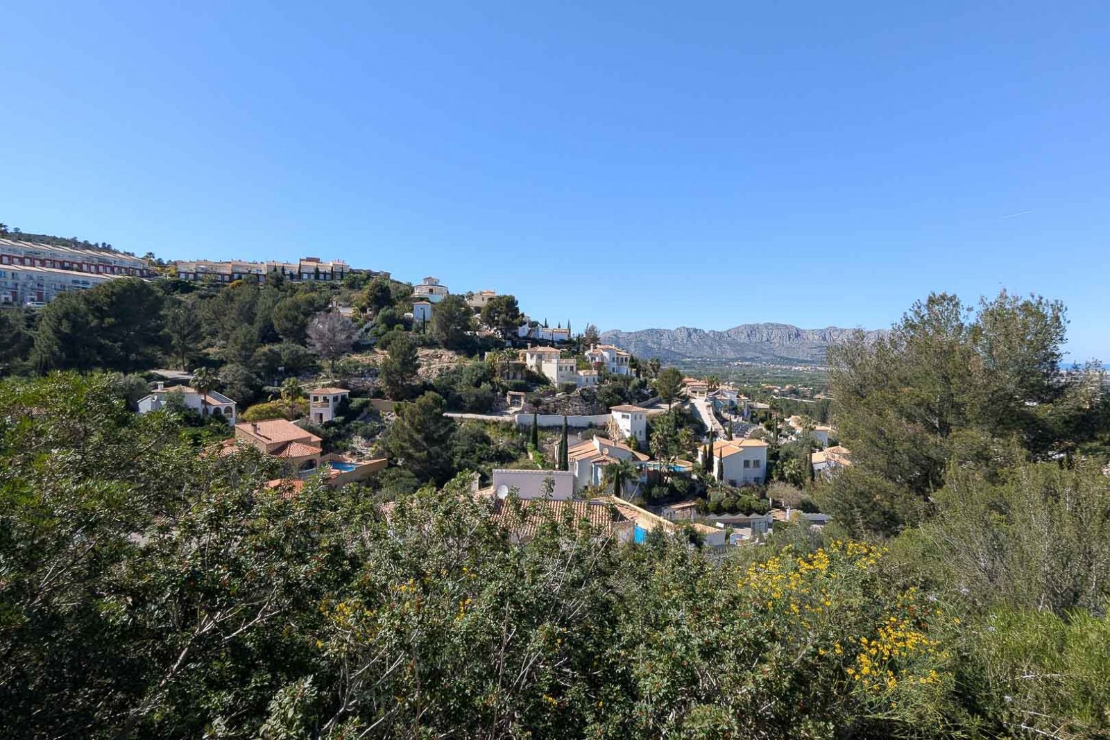 8214PED Moderne Villa mit Meerblick im Bau zum Verkauf in Monte Solana, Pedreguer.