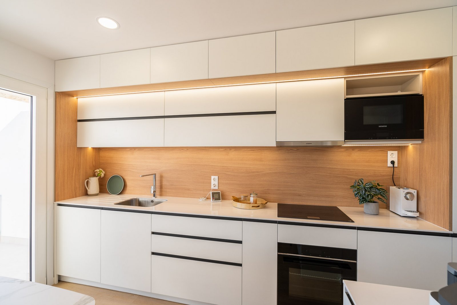 8237NUC Neubau-Doppelhaushälften mit Panoramablick auf das Meer zum Verkauf in La Nucía.