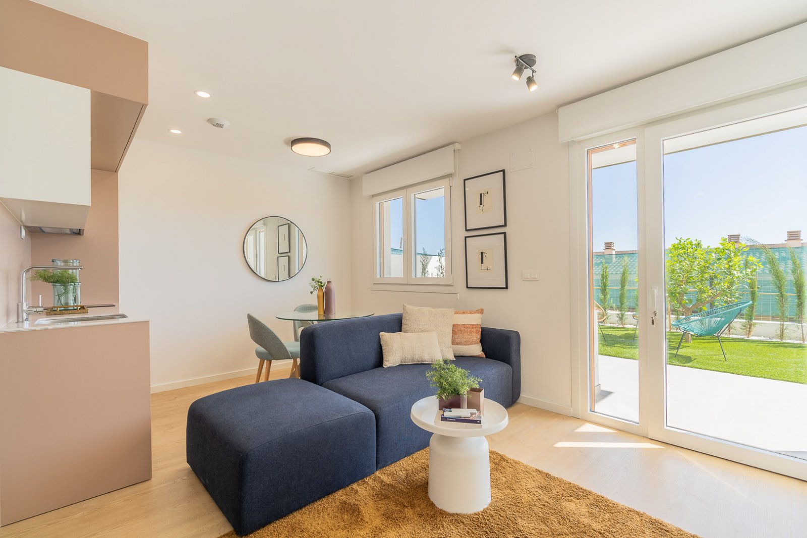 8237NUC Neubau-Doppelhaushälften mit Panoramablick auf das Meer zum Verkauf in La Nucía.