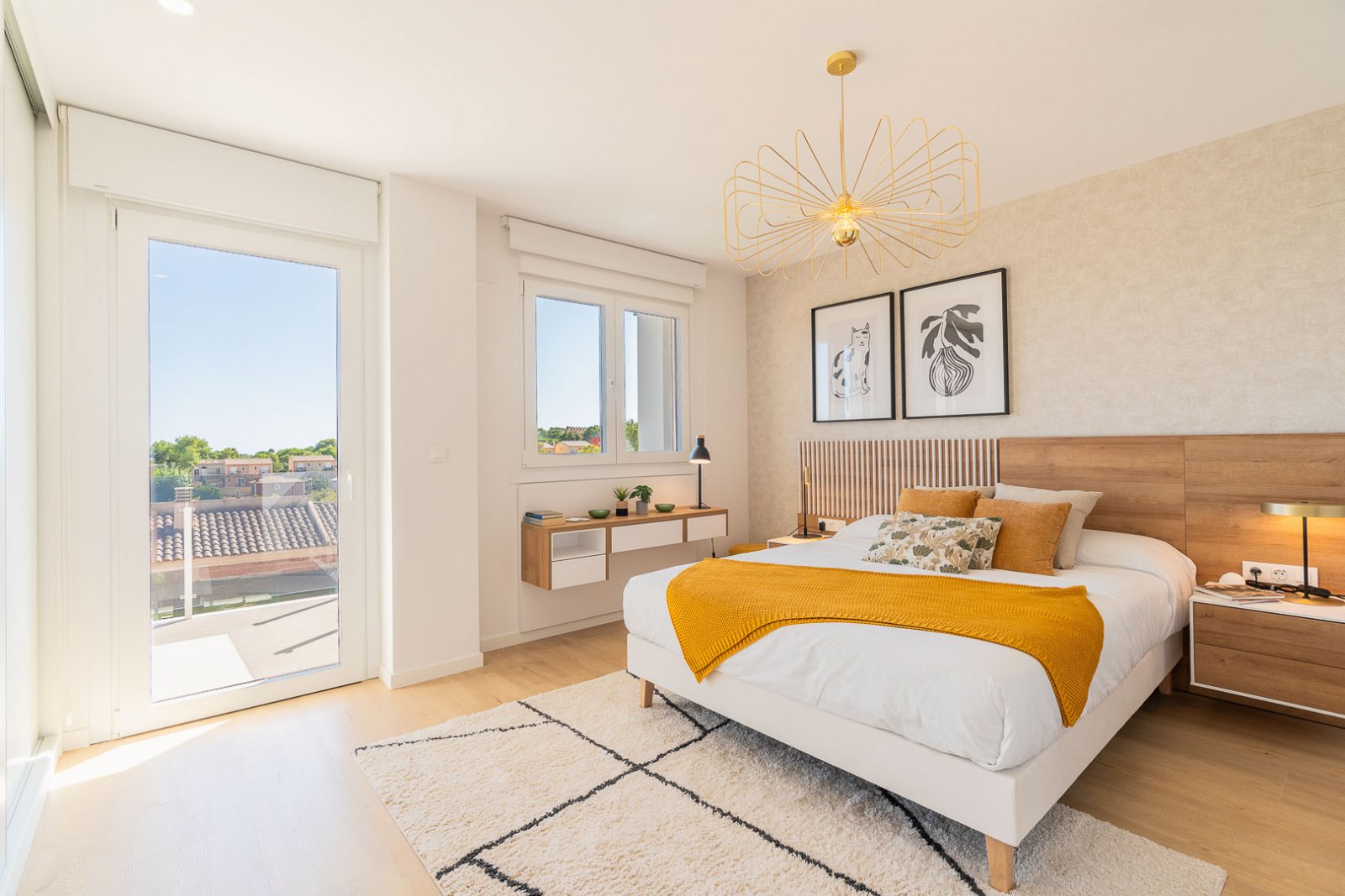 8237NUC Neubau-Doppelhaushälften mit Panoramablick auf das Meer zum Verkauf in La Nucía.