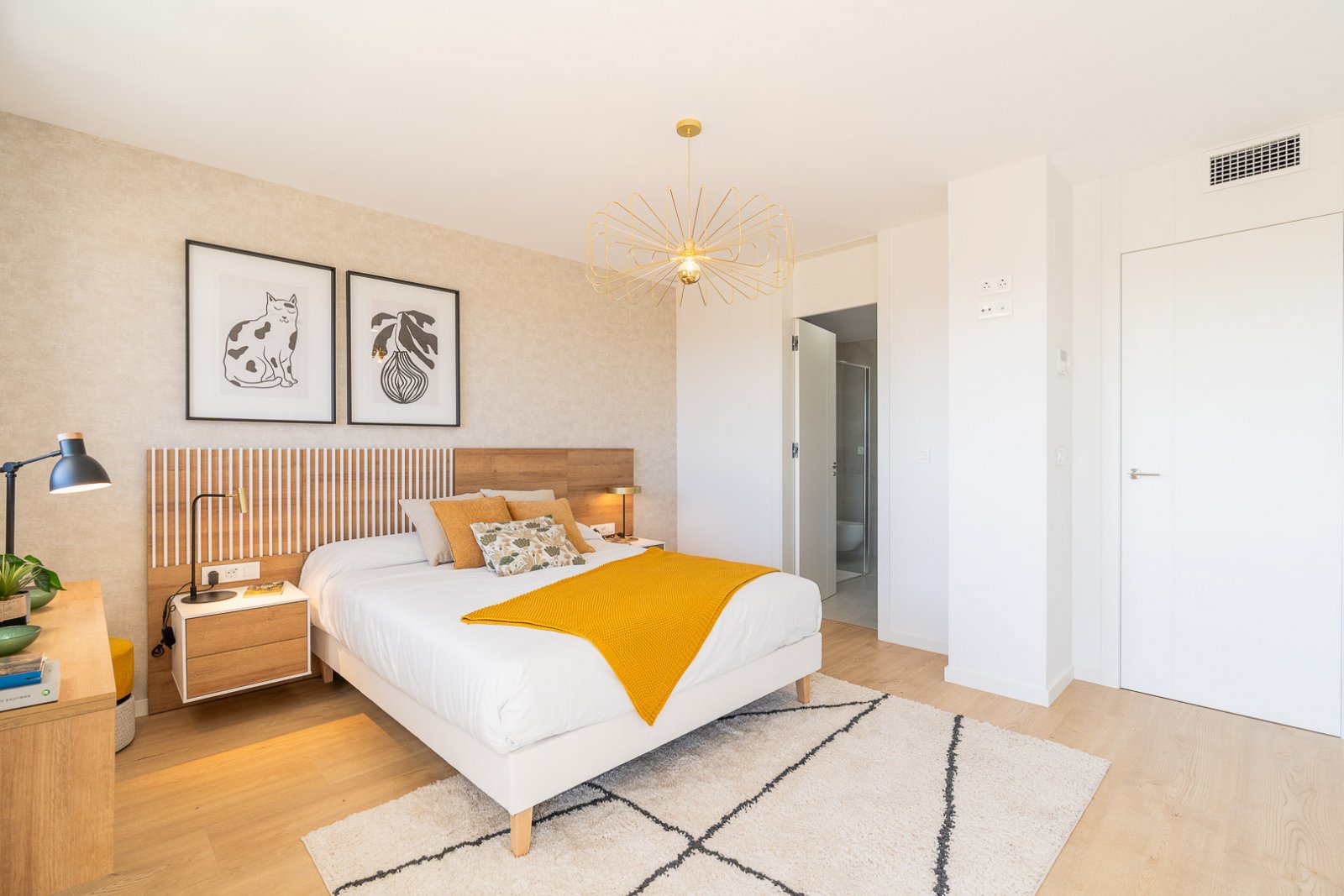 8237NUC Neubau-Doppelhaushälften mit Panoramablick auf das Meer zum Verkauf in La Nucía.